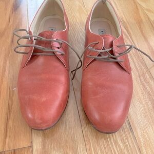Nisolo size 8 oxfords - Red leather!